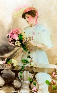 ゲイナーローランズ1883-1906年、イギリスの女優、20世紀初頭 作： Unbekannt