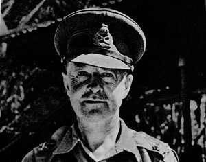 北アフリカのイギリス軍の指揮官、1942年1944年のアレクサンダー将軍 作： Unbekannt
