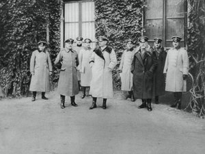 アレキサンダーフォンクラック将軍と他の将校、第一次世界大戦、1915