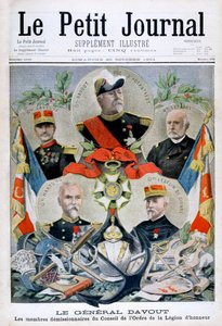ダボー将軍と軍団評議会のメンバー、1901 作： Unbekannt