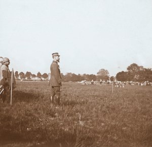 アンリ・グロー将軍、シャロン、マルヌ、フランス北部、c1914-c1918。 作： Unbekannt