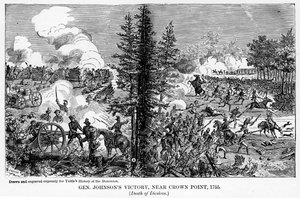 ジョンソン将軍の勝利、クラウンポイントの近く、1755年、1877年