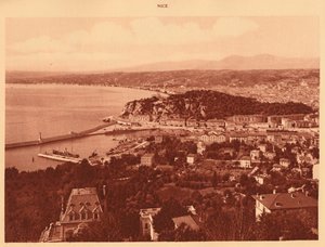 ニースの概観、1930年。