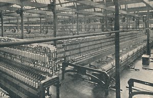 紡績室の概観、c1917 作： Unbekannt
