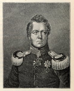 陸軍元帥アウグスト・カウント・ナイアード・フォン・グナイゼナウ 1760年～1831年 作： Unbekannt