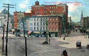 ジェネス、チペワ、ワシントンストリート、バッファロー、ニューヨーク、アメリカ合衆国、c1910 作： Unbekannt