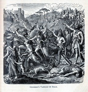 Genserics Vandals in Italy、1882 作： Unbekannt