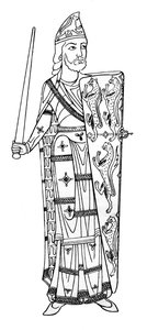 ジェフリー5世、アンジュー伯、c 1150-1155 1924