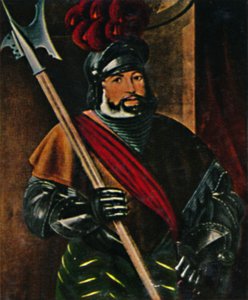ゲオルク・フォン・フルーズバーグ1473-1528。 -1934年、アンバーガーによる絵画。
