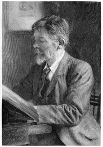 ジョージデュモーリエ、イギリスの作家、アーティスト、c1890 作： Unbekannt