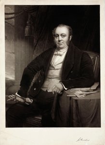 ジョージ・ハドソン（イギリスの鉄道会長）1850年頃 作： Unbekannt
