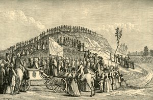 ジョージ3世とクイーンシャーロット、イートンモンテム、1778年、1911年。 作： Unbekannt