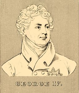 George IV、1762-1830、1830。 作： Unbekannt