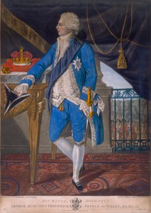 プリンス オブ ウェールズとしてのジョージ 4 世、1795 年 作： Unbekannt