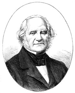 ジョージ・ピーボディ1795-1869、アメリカの銀行家および慈善家 作： Unbekannt