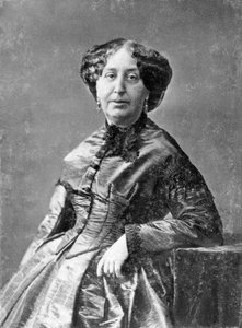 フランスの小説家で初期のフェミニスト、ジョージサンド、c1845-1876