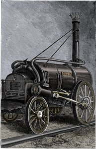 ジョージスティーブンソンズ機関車ロケット、1829年1892年
