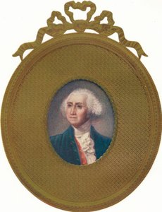 ジョージワシントン1732-99、最初のアメリカ合衆国大統領、1907年 作： Unbekannt