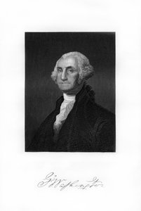 アメリカ合衆国の初代大統領ジョージワシントン、1872年 作： Unbekannt