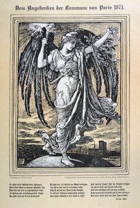 パリコミューンのドイツの寓話、1871年。 作： Unbekannt