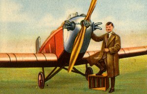 ドイツの飛行家、フリードリヒカールフォンケーニッヒヴァルトハウゼン、1932年。 作： Unbekannt