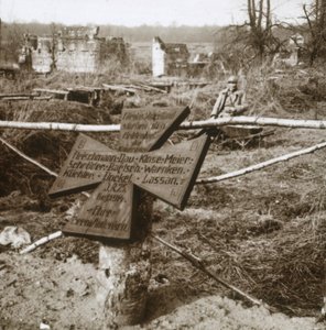 ドイツの共通墓、c1914-c1918 作： Unbekannt
