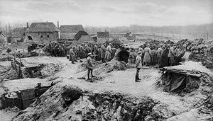 ドイツ歩兵の避難所、第一次世界大戦、1915 作： Unbekannt