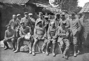 ドイツの捕虜、イーペル、ベルギー、1914 作： Unbekannt