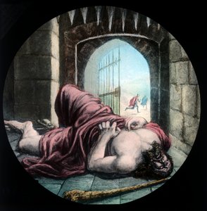 巨大絶望は殺された、c1910。 作： Unbekannt