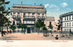 ジブラルタル-商業広場、c1900。 作： Unbekannt