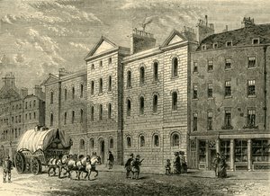 Giltspur Street Compter、1840、c1872。 作： Unbekannt