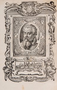 ジョルジョ・ヴァザーリ。 From：ジョルジオヴァザーリ、最も優れたイタリアの画家、彫刻家の生涯、 作： Unbekannt