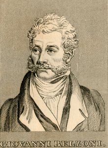 ジョバンニベルゾーニ、1778年-1823年、1830年。 作： Unbekannt