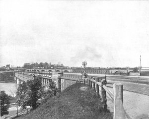 ギラードアベニューブリッジ、フィラデルフィア、米国、c1900。 作： Unbekannt