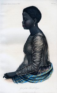 ルソン島の少女、1848 作： Unbekannt