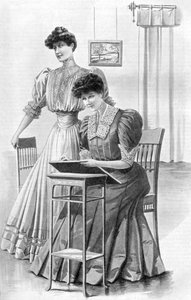 1905年11月の女の子の服装 作： Unbekannt