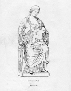 Juno Junon、c1850 作： Unbekannt