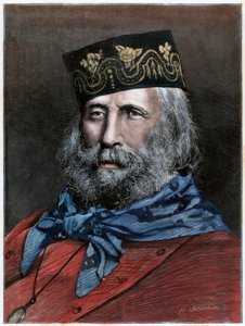 ジュゼッペガリバルディ、イタリアの愛国者、1882年 作： Unbekannt