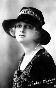 グラディスクーパー1888〜1971年、イギリスの女優、1900年代 作： Unbekannt