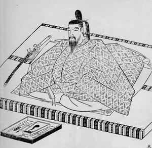後醍醐天皇、1907年 作： Unbekannt