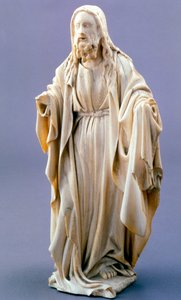 父なる神、匿名のフランダース象牙、1400-1425 作： Unbekannt