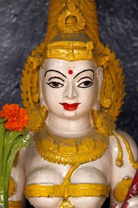 ハルドワール寺院の女神像 ハリドワール インド 作： Unbekannt