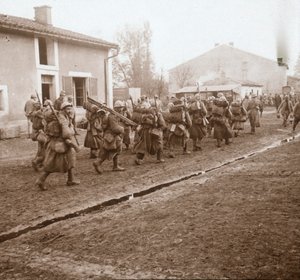 ライン北上、フランス北部のヴェルダン、c1914-c1918。 作： Unbekannt