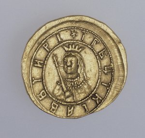 リージェントソフィアアレクセイエフナのゴールドコイン、1682年から1687年の間に 作： Unbekannt
