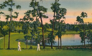 ゴルフ、フロリダでの通年のスポーツ、c1939 作： Unbekannt