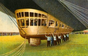ツェッペリンのゴンドラ、1932年。 作： Unbekannt