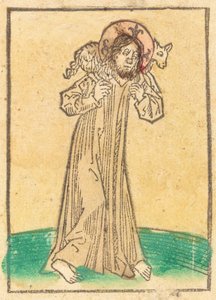 良い羊飼い、c。 1480年。 作： Unbekannt