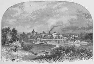 ウォーズ島の政府の建物、1883