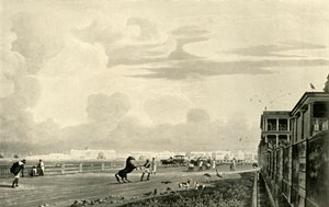 1820年、1925年、チャウリンヒーの総督官邸。 作： Unbekannt