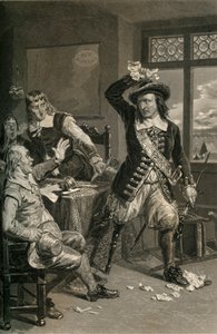 1877年、StuyvesantがDemonstrating the Summons To Surrender、 作： Unbekannt